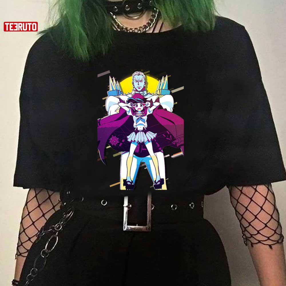 Kill La Kill Mako And Ira Neon Style Art Unisex T-shirt