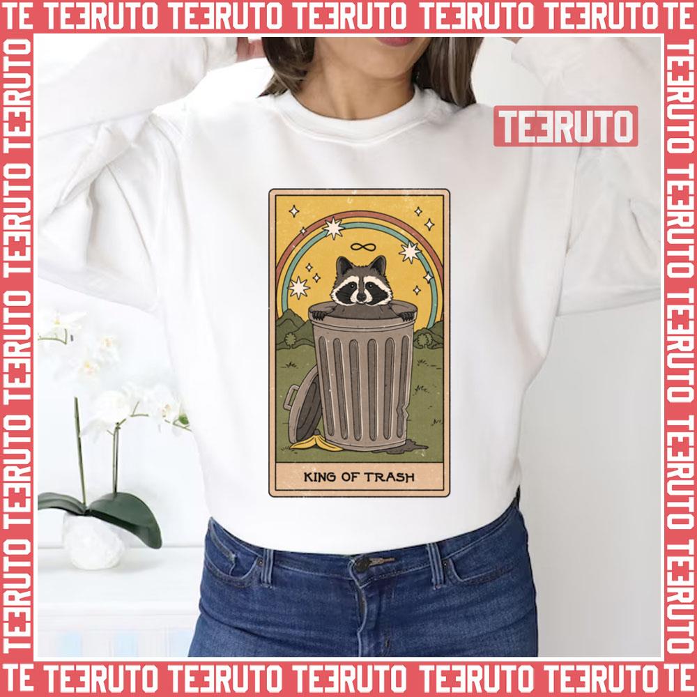 King Of Trash Tarot Raccoon Unisex Sweatshirt