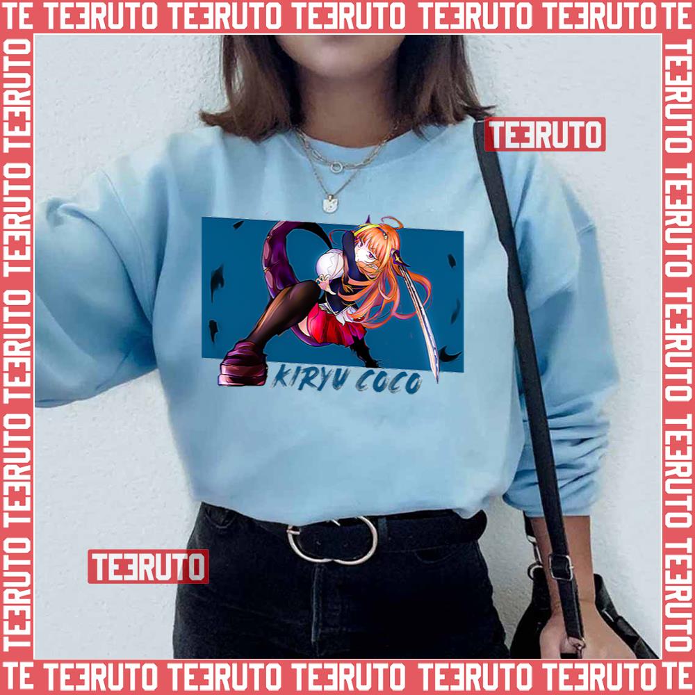 Kiryu Coco Blue Art Hololive Unisex T-Shirt