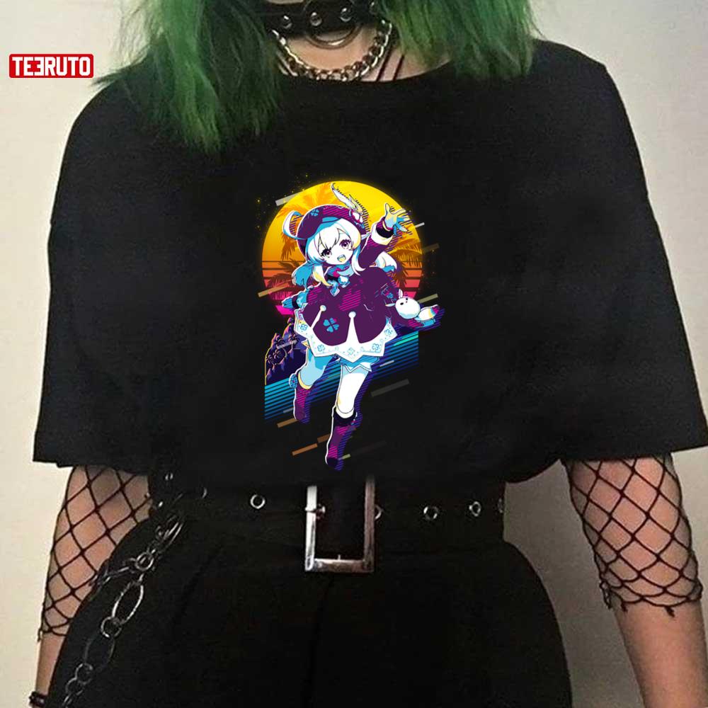 Klee Genshin Impact 80s Retro Unisex T-shirt