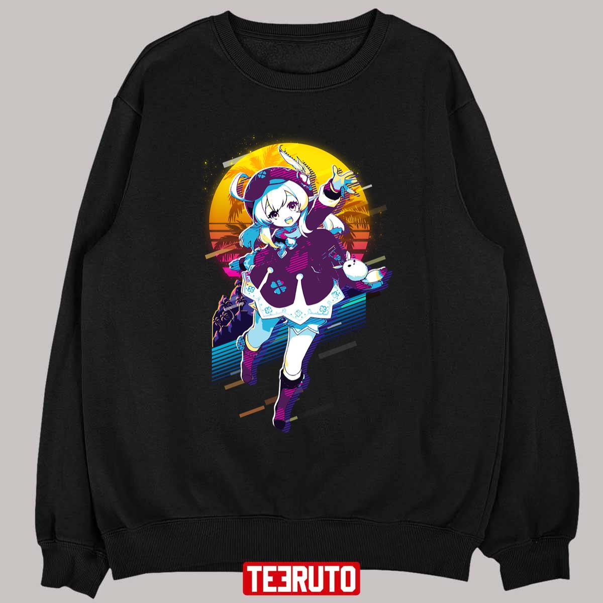 Klee Genshin Impact 80s Retro Unisex T-shirt