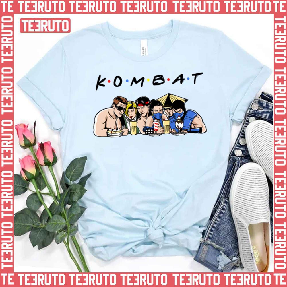 Kombat V2 Cartoon Characters Mortal Kombat Unisex T-Shirt