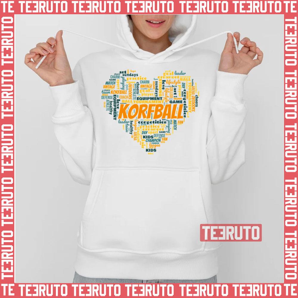 Korfball Girl Heart Unisex T-Shirt