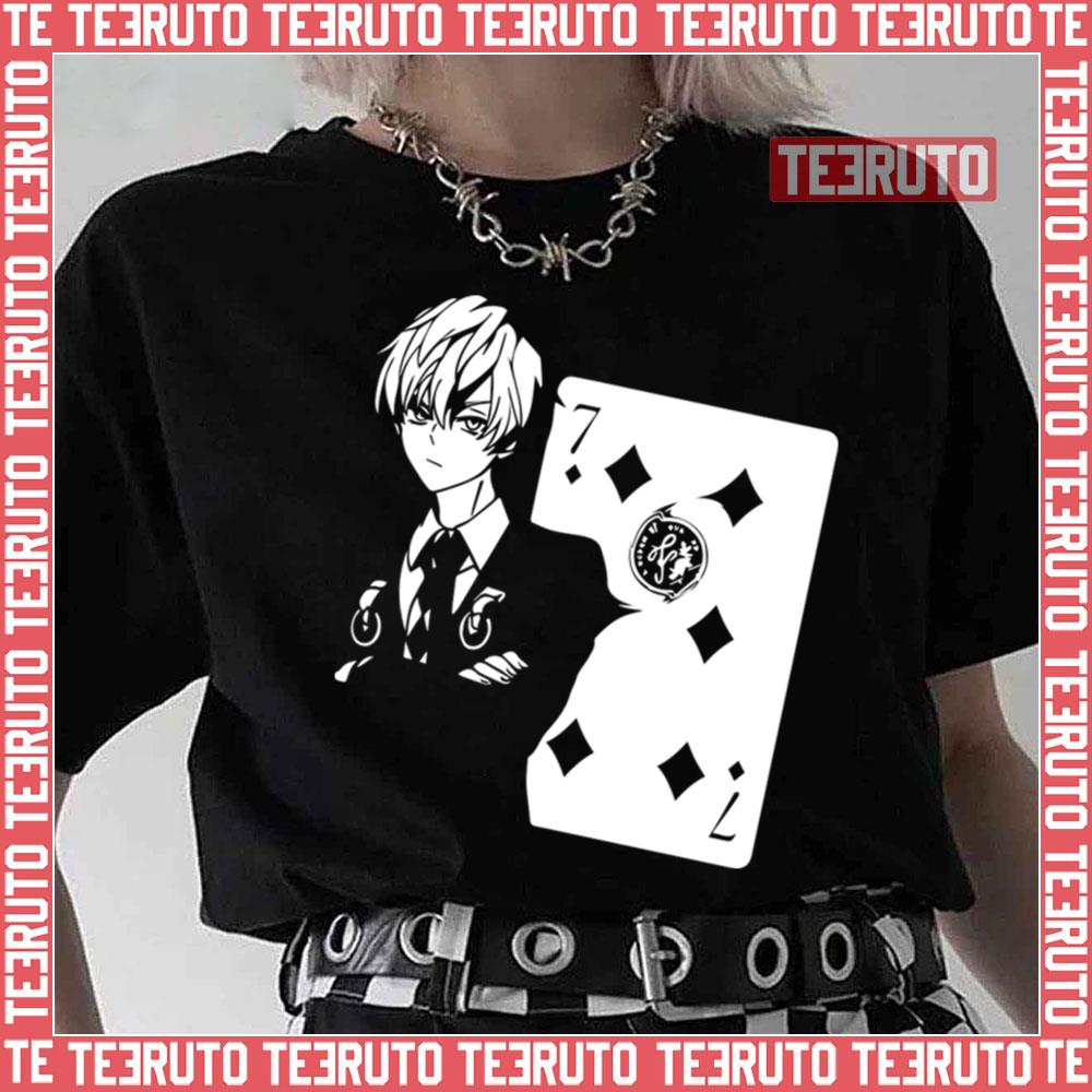 Leo Constantine Pinochle Stencil High Card Unisex T-Shirt