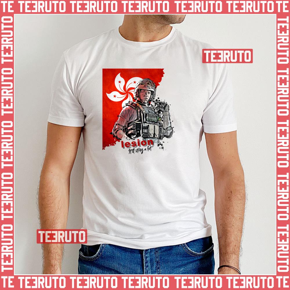 Lesion Cool Design Six Siege Unisex T-Shirt
