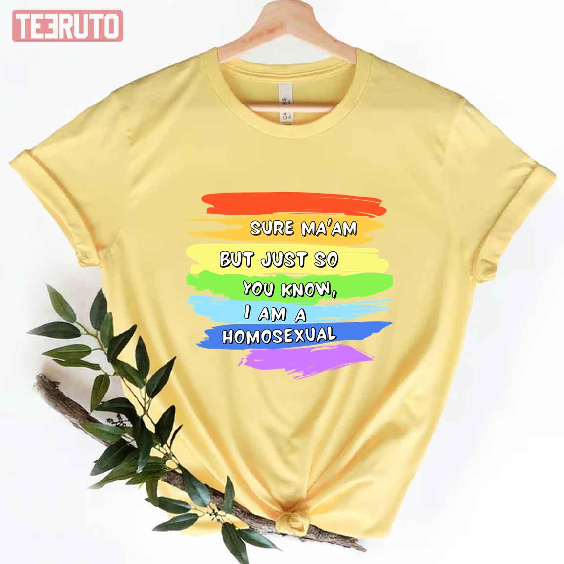 Lgbtq Tk Strand I Am A Homosexual 911 Lone Star Unisex T-Shirt