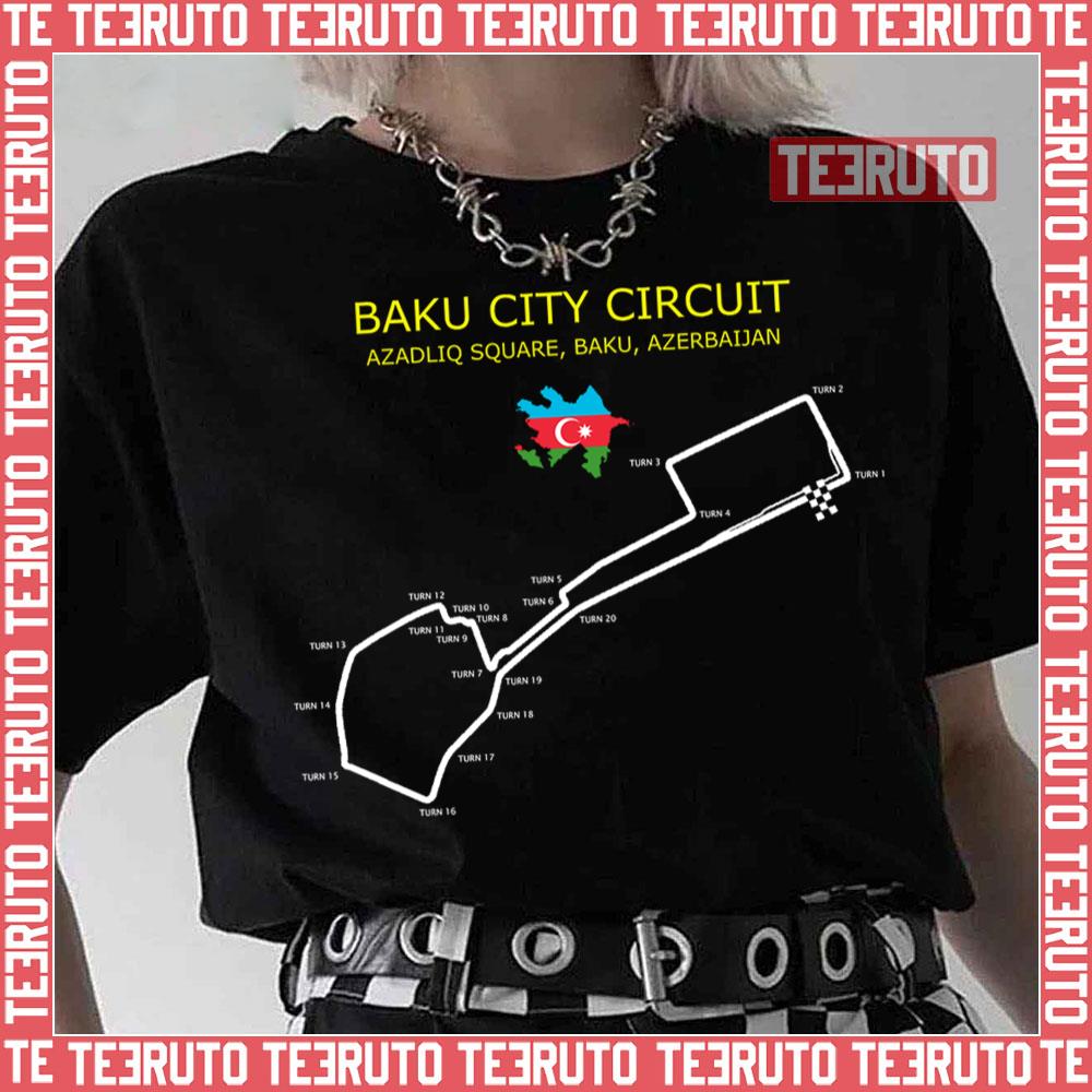Logo The Baku City Circuit Unisex T-Shirt