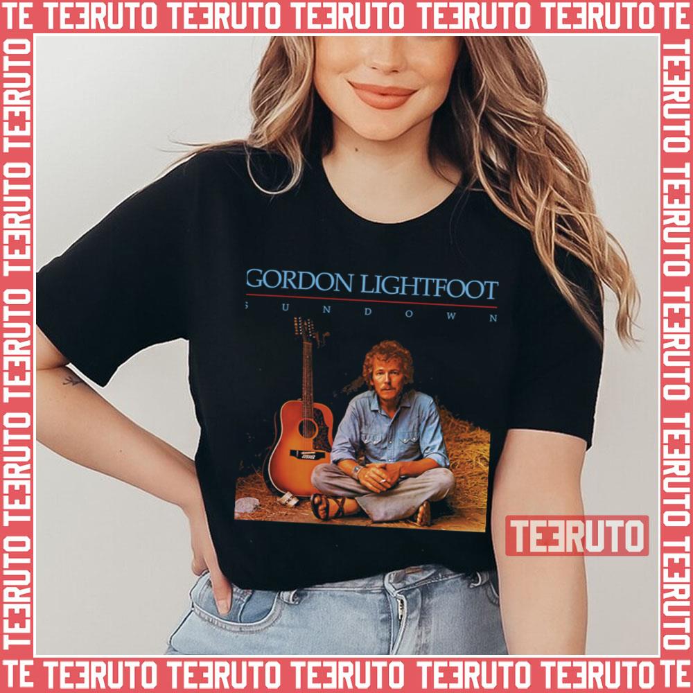 Man And His Guitar Gordon Lightfoot Unisex T-Shirt