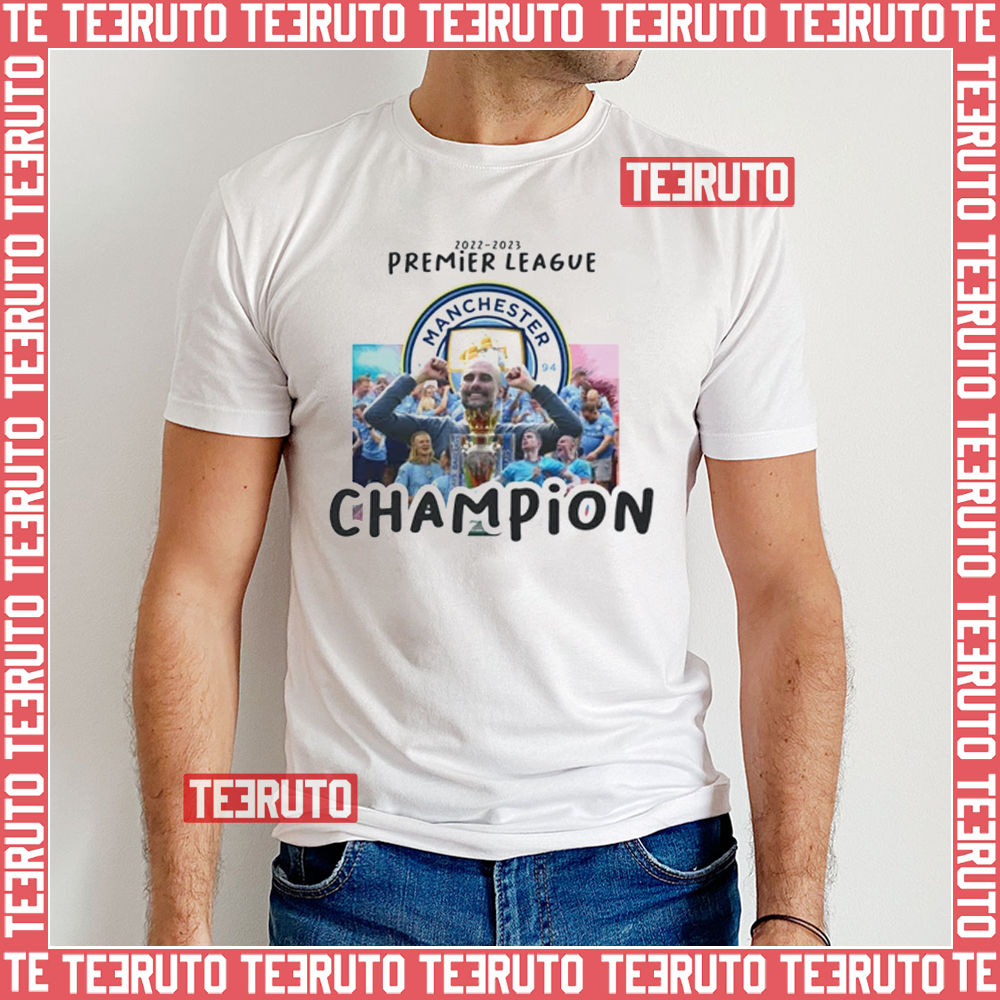 Manchester City Champion Premier League 2022-2023 T-Shirt