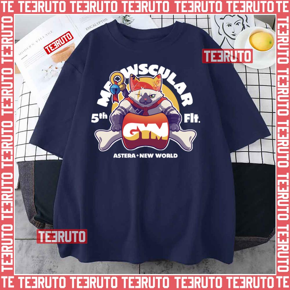 Meowscular Gym Assassin’s Creed Unisex T-Shirt