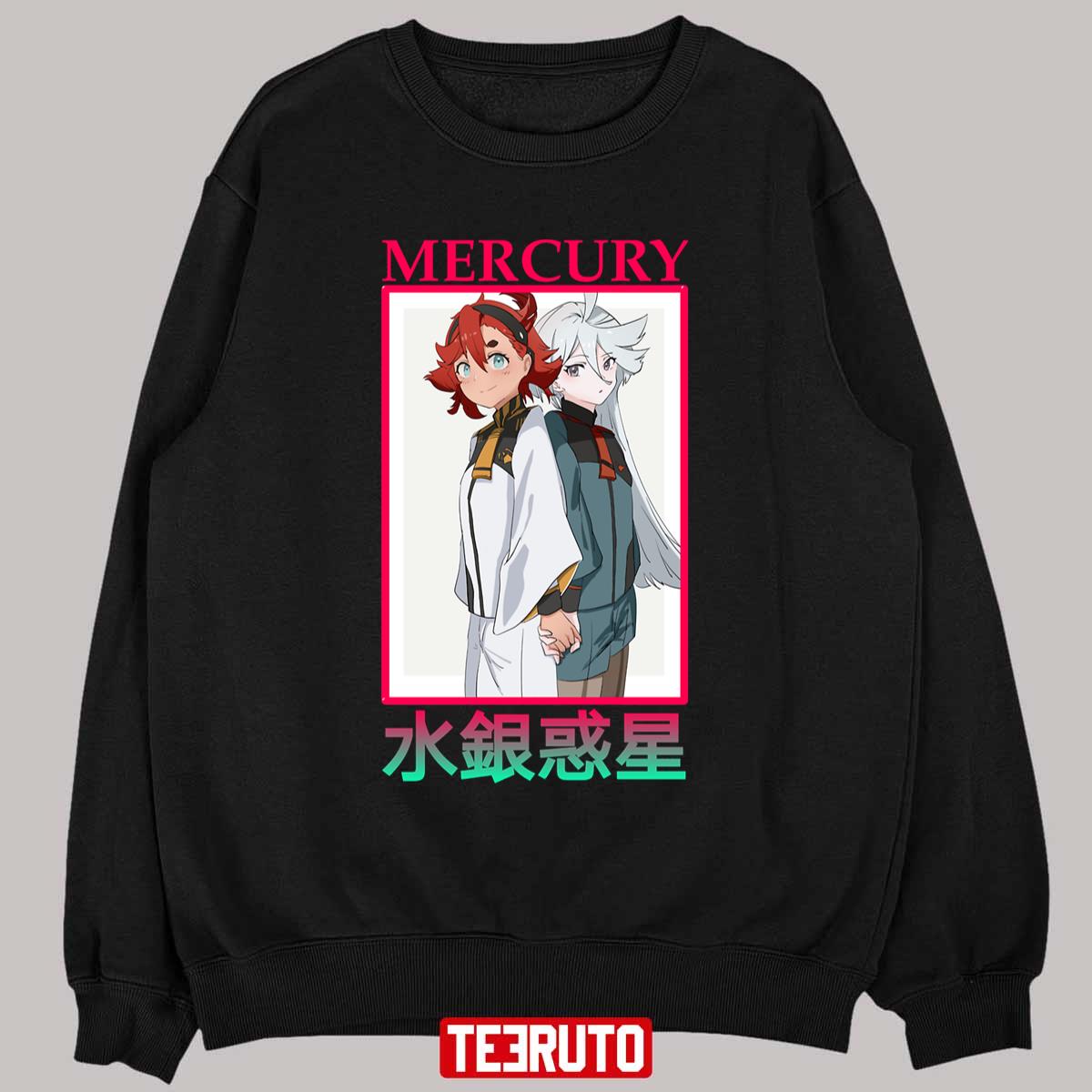 Mercury Suletta Kidou Senshi Gundam Suisei No Majo Mobile Suit Gundam Unisex T-Shirt