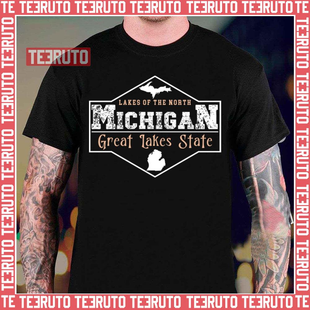 Michigan Lakes Of The North Unisex T-Shirt