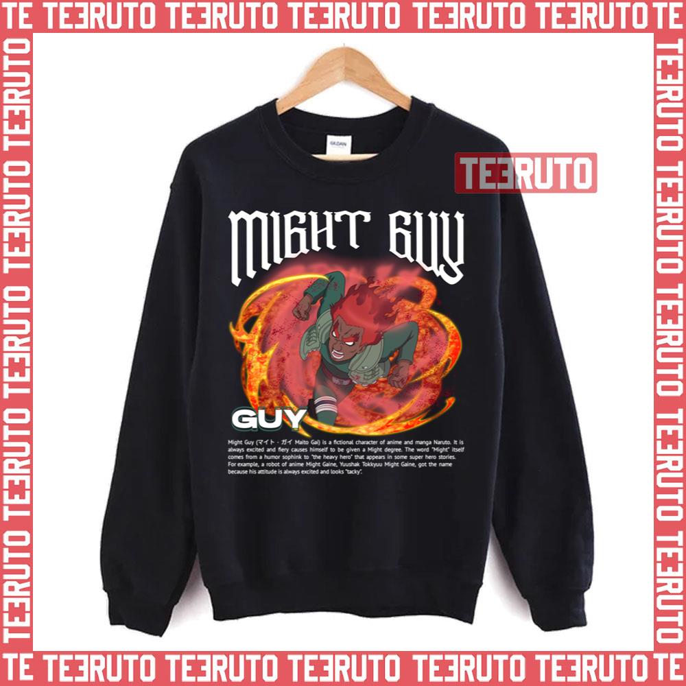 Might Guy Power Naruto Shippuden Unisex Sweatshirt