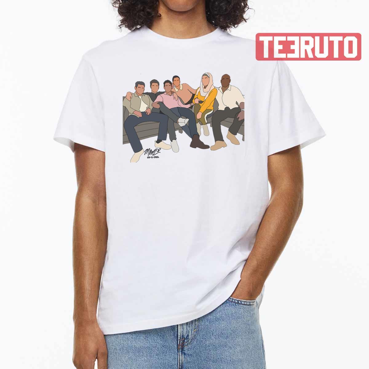 Minimalist 911 Lone Star S3 Ep 18 Cast Unisex T-Shirt