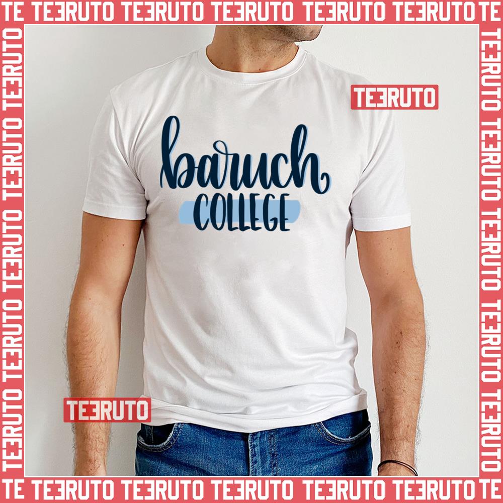 Minimalist Design Baruch College Unisex T-Shirt