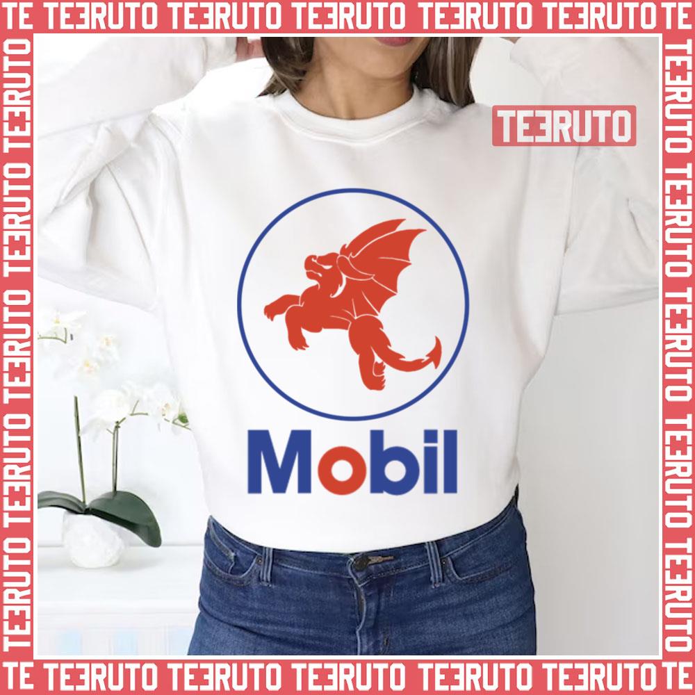 Mobil Red Dragon Parody New Logo Unisex Sweatshirt