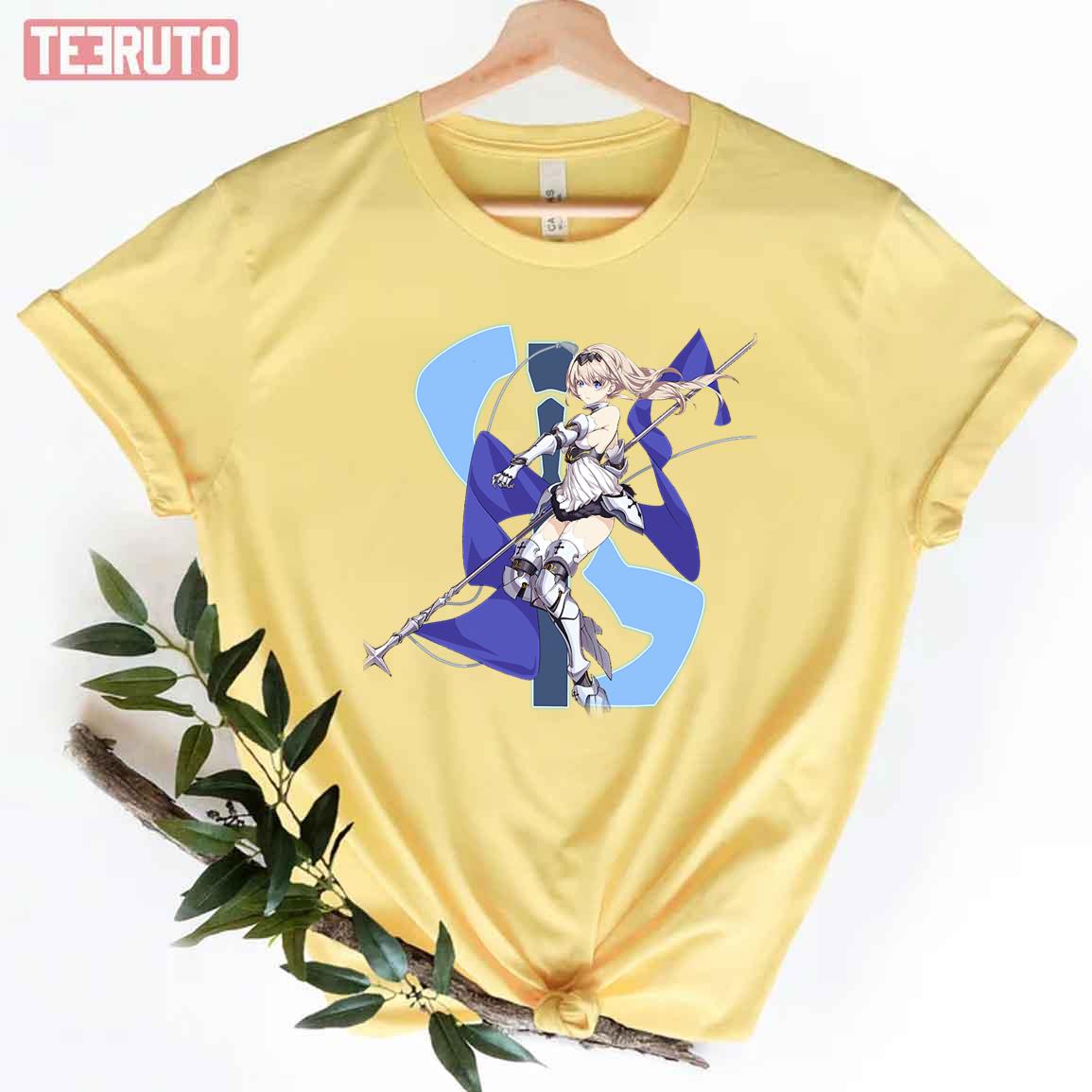 Model Sheet Character Honkai Impact Art Unisex T-Shirt