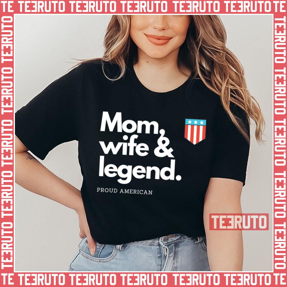 Mom The Legend Funny Republican Mother Unisex T-Shirt