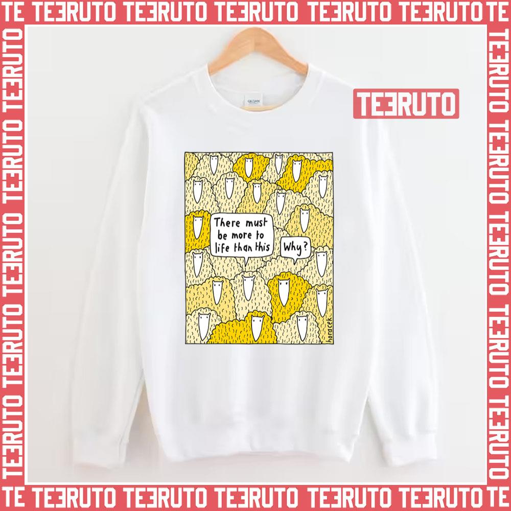 More To Life Sheep Judy Horacek Unisex Sweatshirt