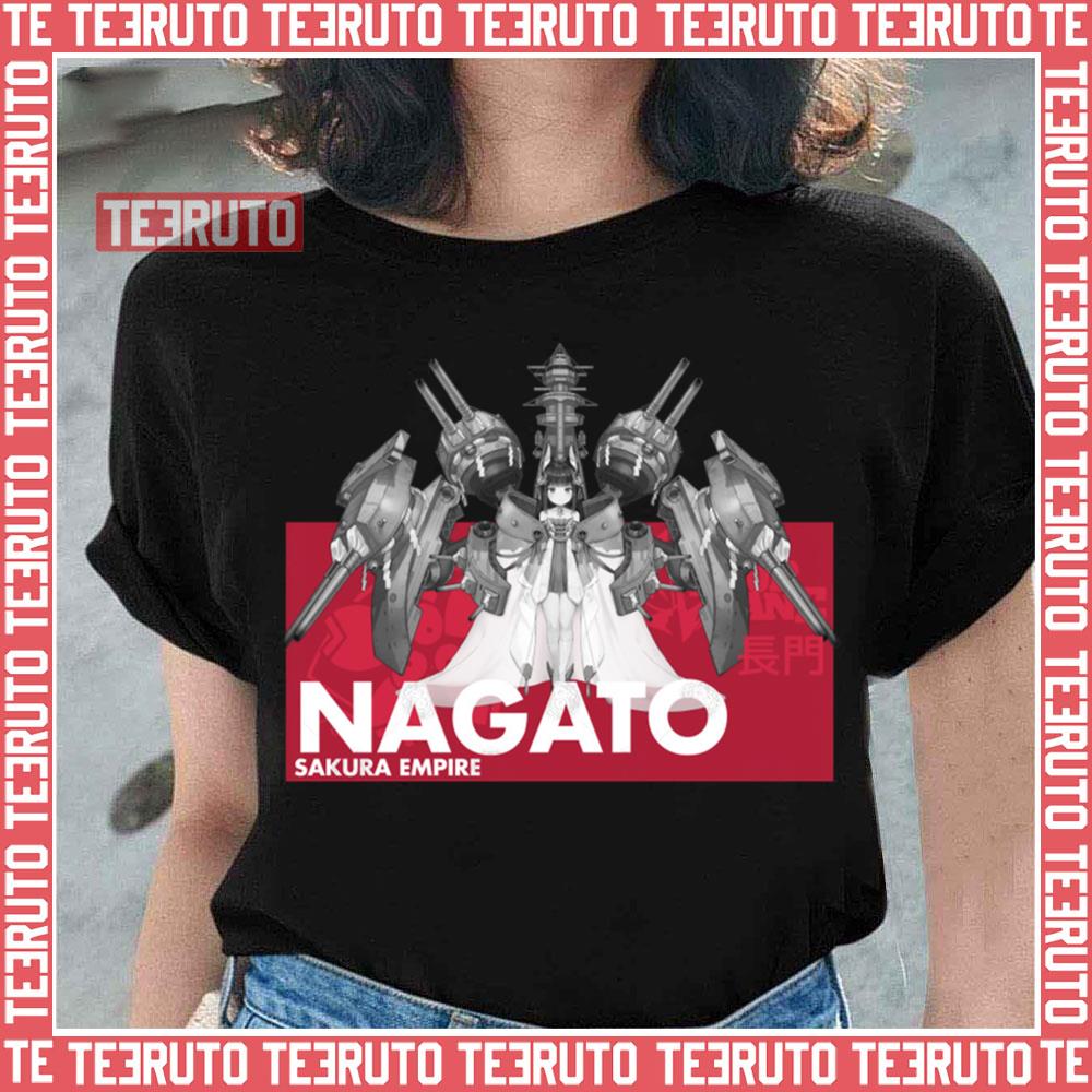 Nagato Azur Lane Typography 4 Naruto Shippuden Unisex Sweatshirt