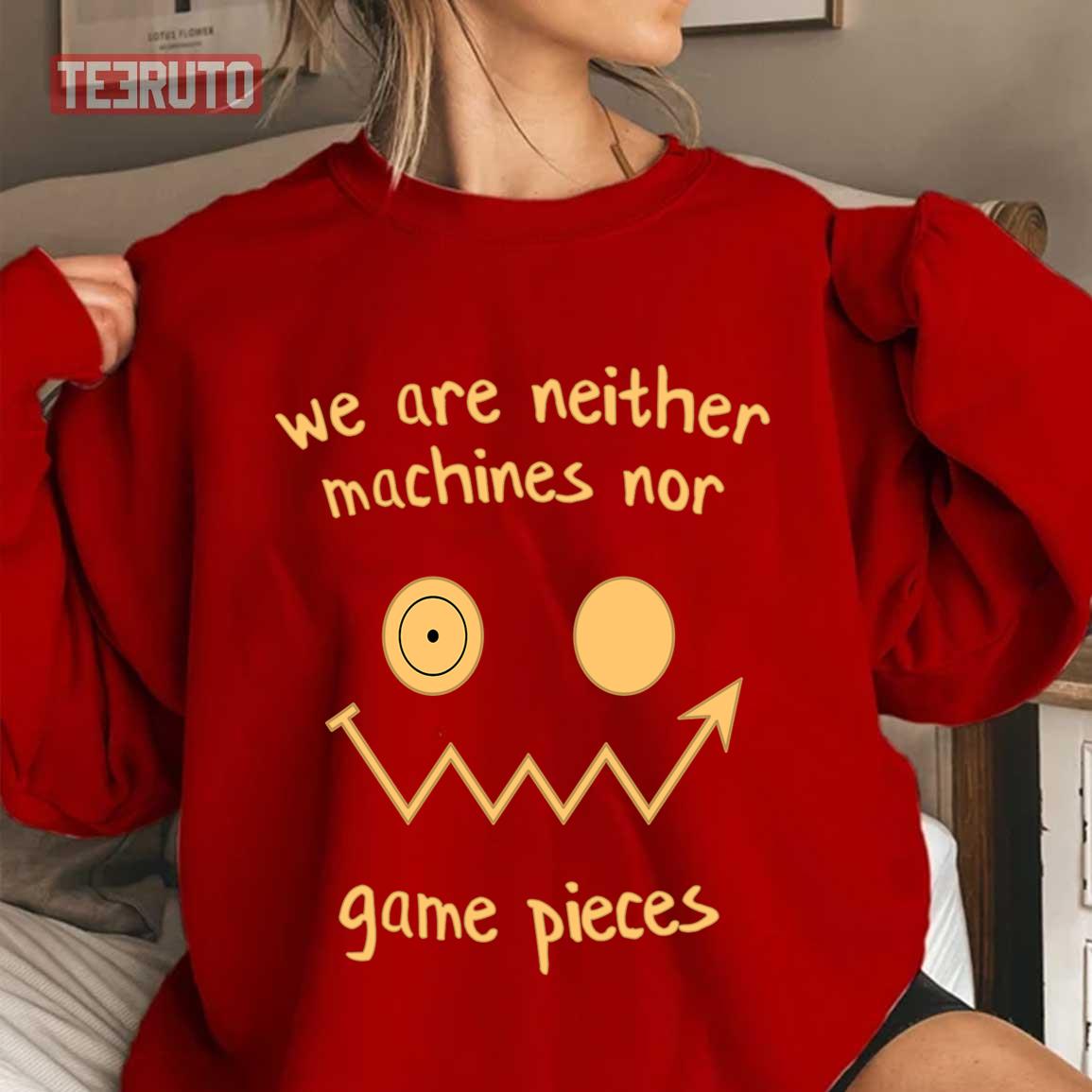 Neither Machines Nor Game Pieces Tengoku Daimakyou Unisex T-Shirt