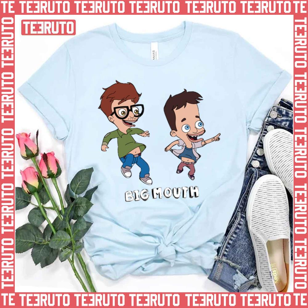 Nick And Andrew Bigmouth Characters Unisex T-Shirt