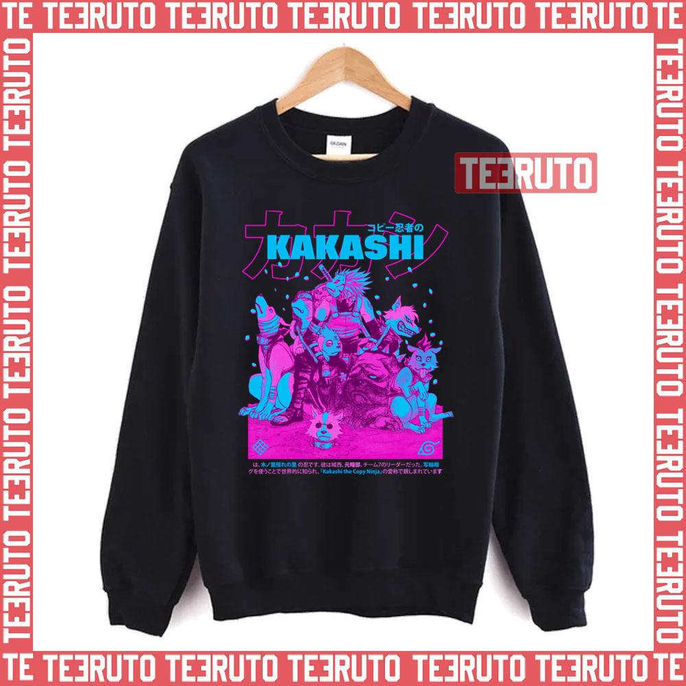 Ninja V5 Neon Kakashi Hatake Naruto Shippuden Unisex Sweatshirt