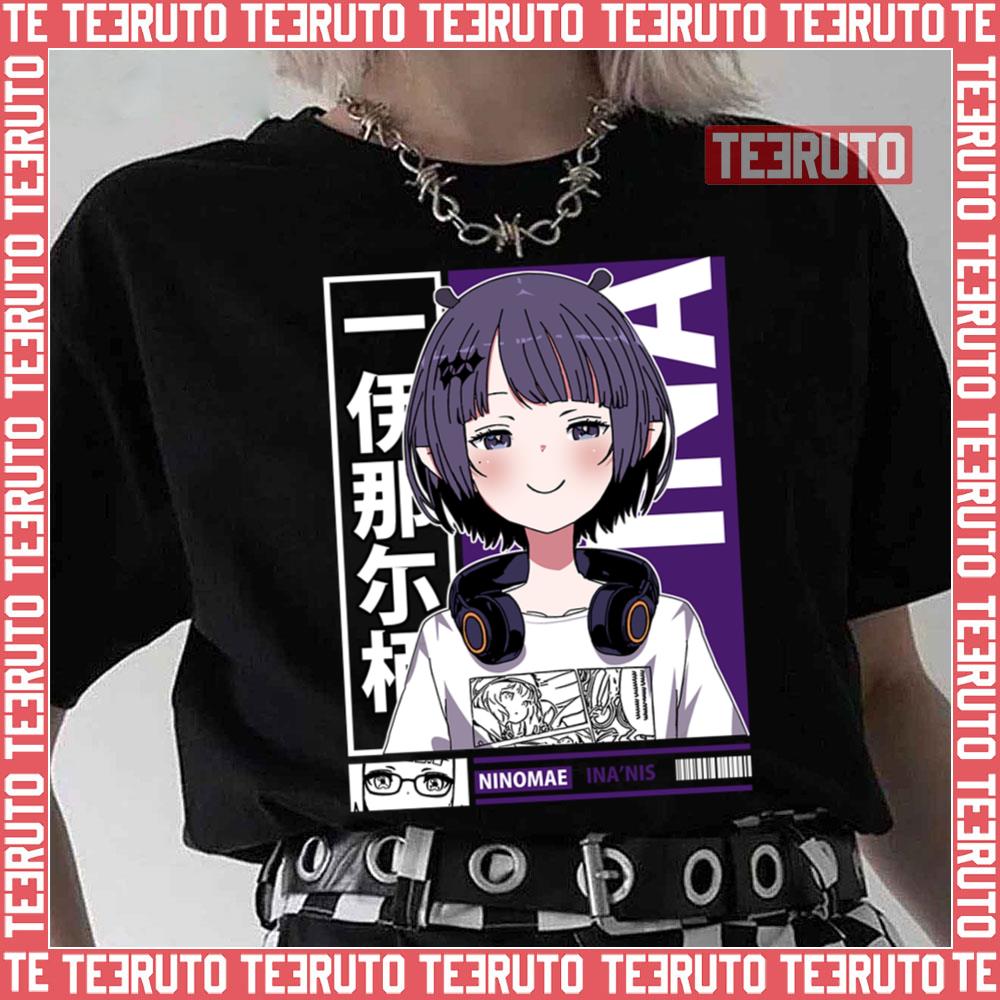 Ninomae Ina’nis Ina Smug Hololive Unisex T-Shirt