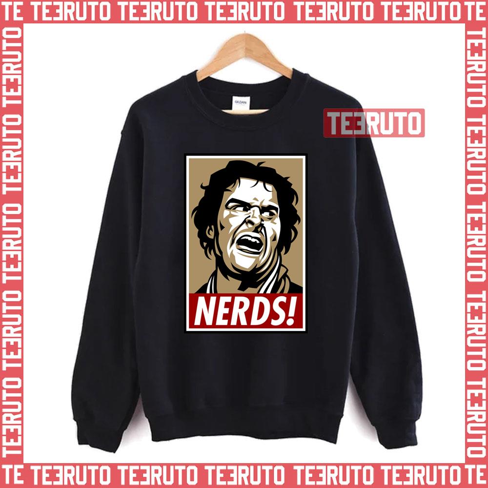 Ogre Nerds Tri Blend Revenge Of The Nerds Unisex Sweatshirt