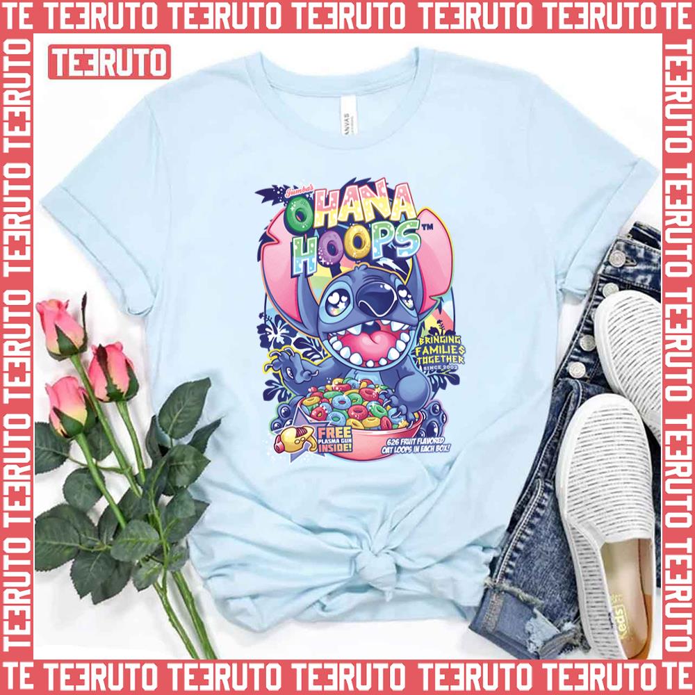 Ohana Hoops Stitch Unisex T-Shirt