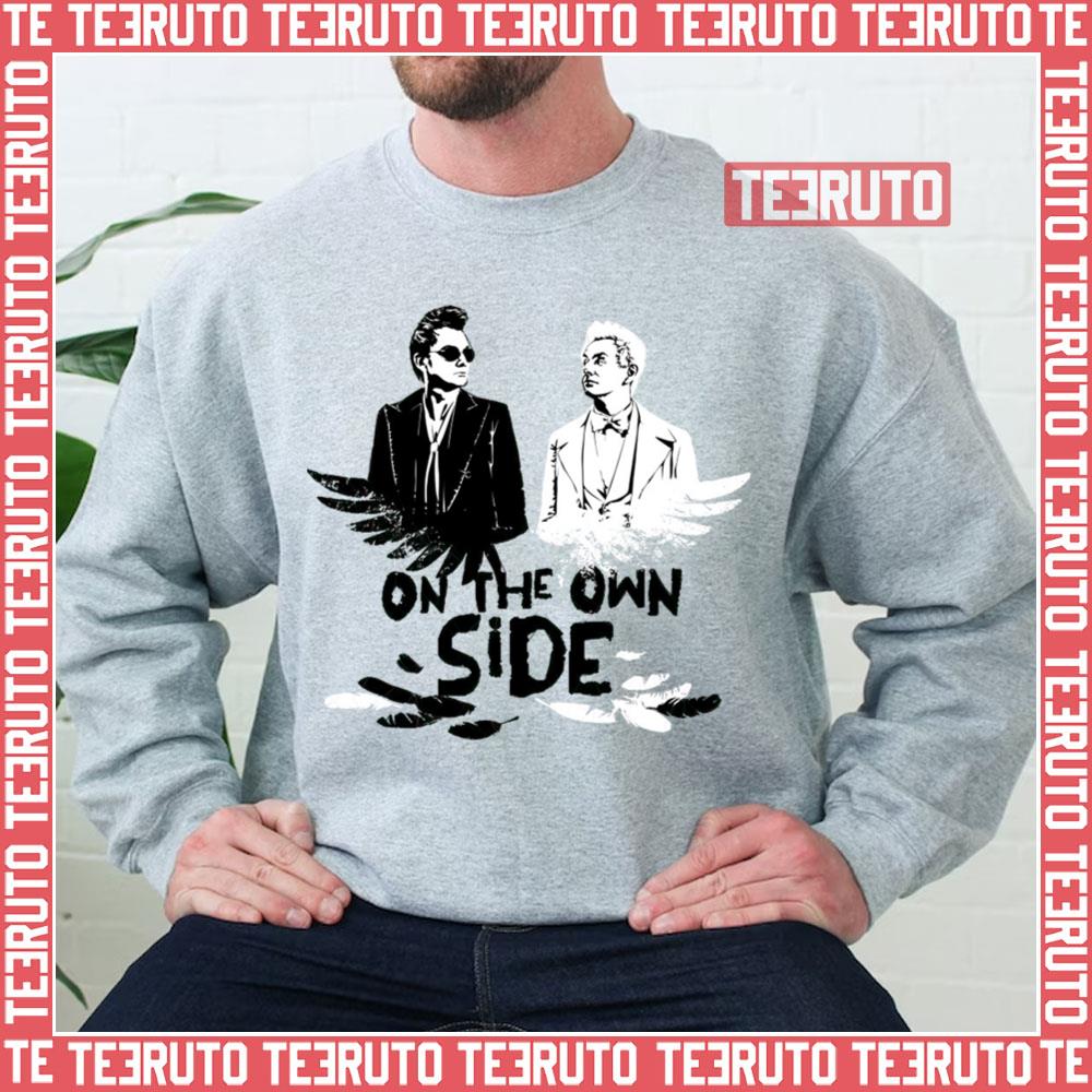 On The Own Side Good Omens Unisex Sweatshirt