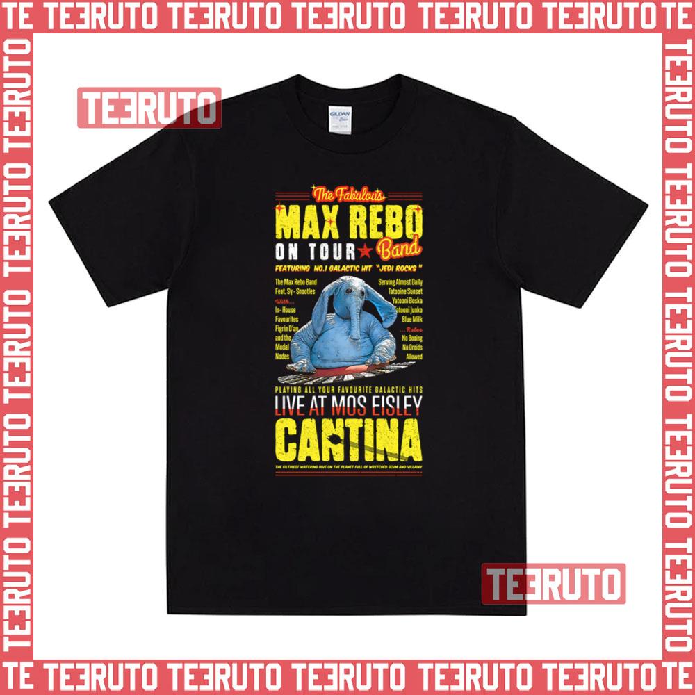 On Tour At Cantina Mos Eisley The Max Rebo Band Unisex T-Shirt