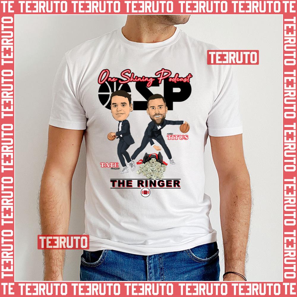 One Shining Podcast Caricature The Ringer Unisex T-Shirt