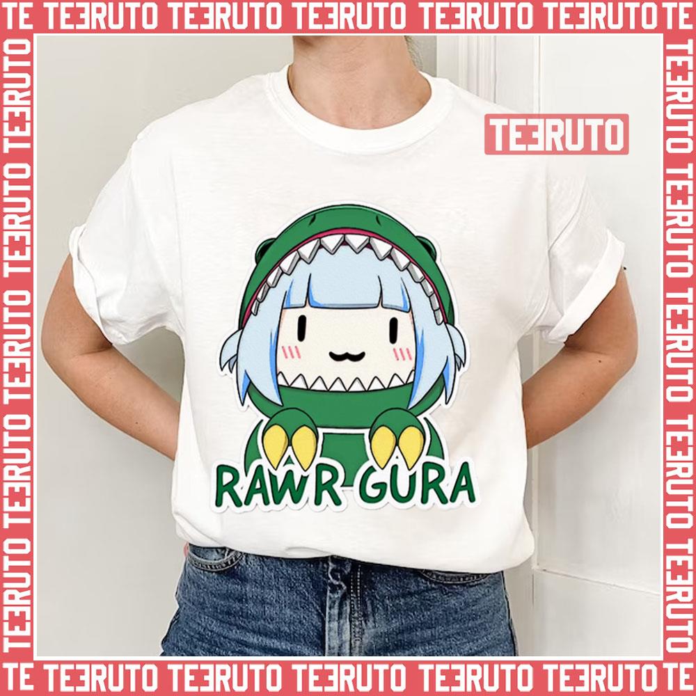 Ouro Kronii Hololive Dinosaur Girl Unisex T-Shirt