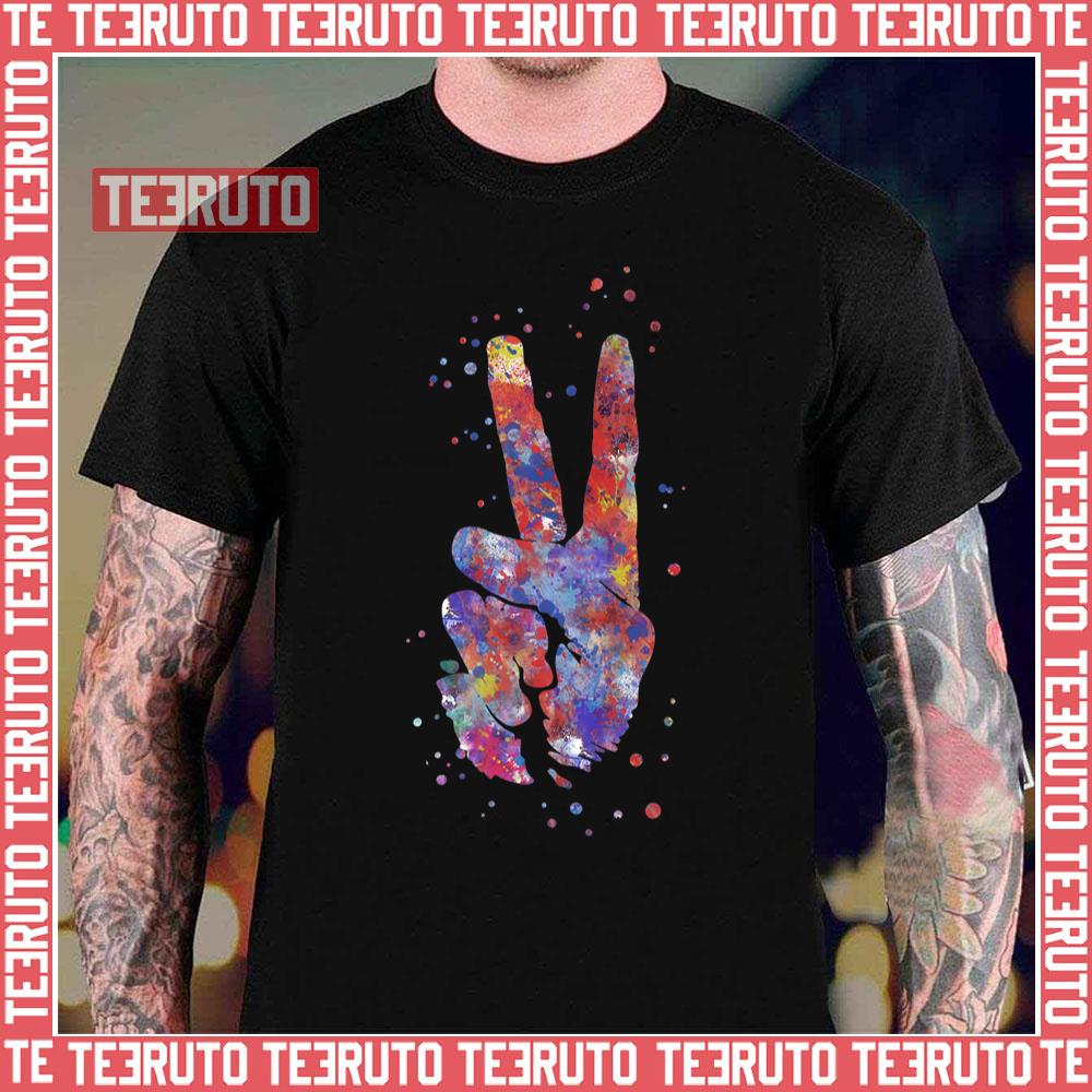 Peace Sign Language Unisex T-Shirt