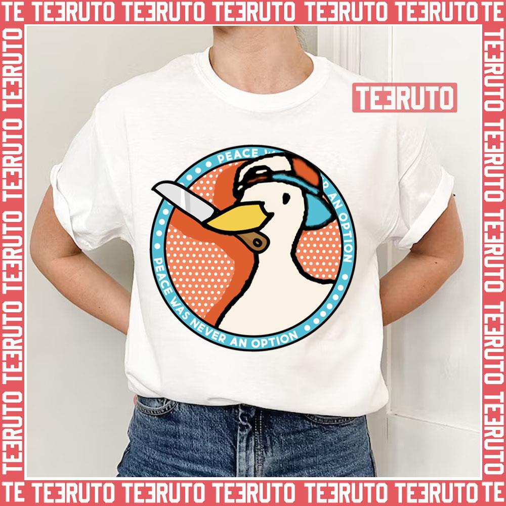 Peace Was Never An Option Subaru’s Duck Hololive Unisex T-Shirt