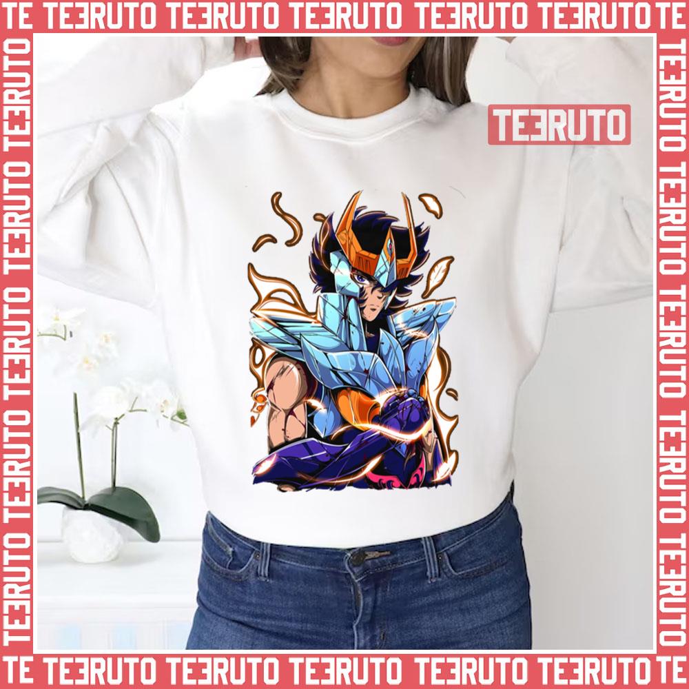 Phoenix Ikki Colored Saint Seiya Knights Of The Zodiac Unisex Sweatshirt