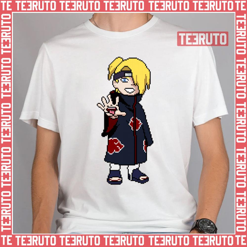 Pixel Baby Deidara Akatsuki Naruto Shippuden Unisex Sweatshirt