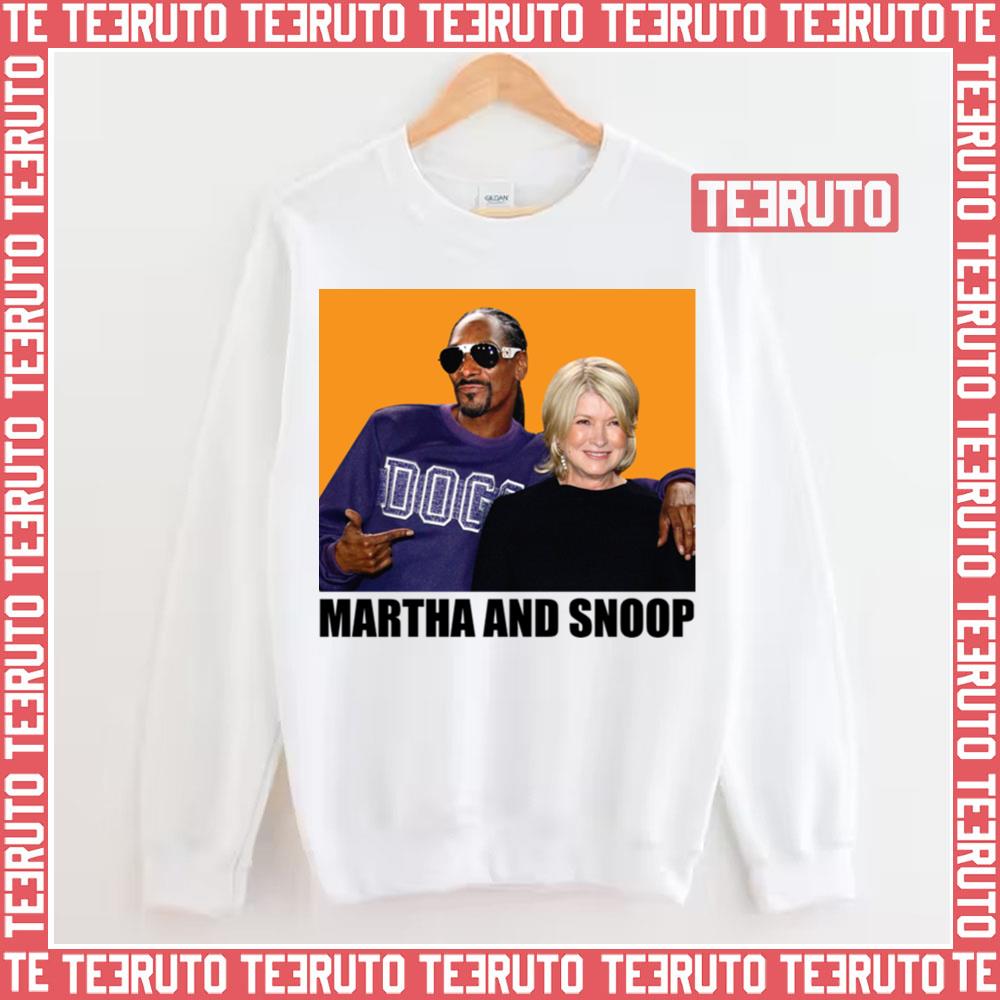 Portrait Design Martha Stewart Snoop And Martha Unisex Sweatshirt