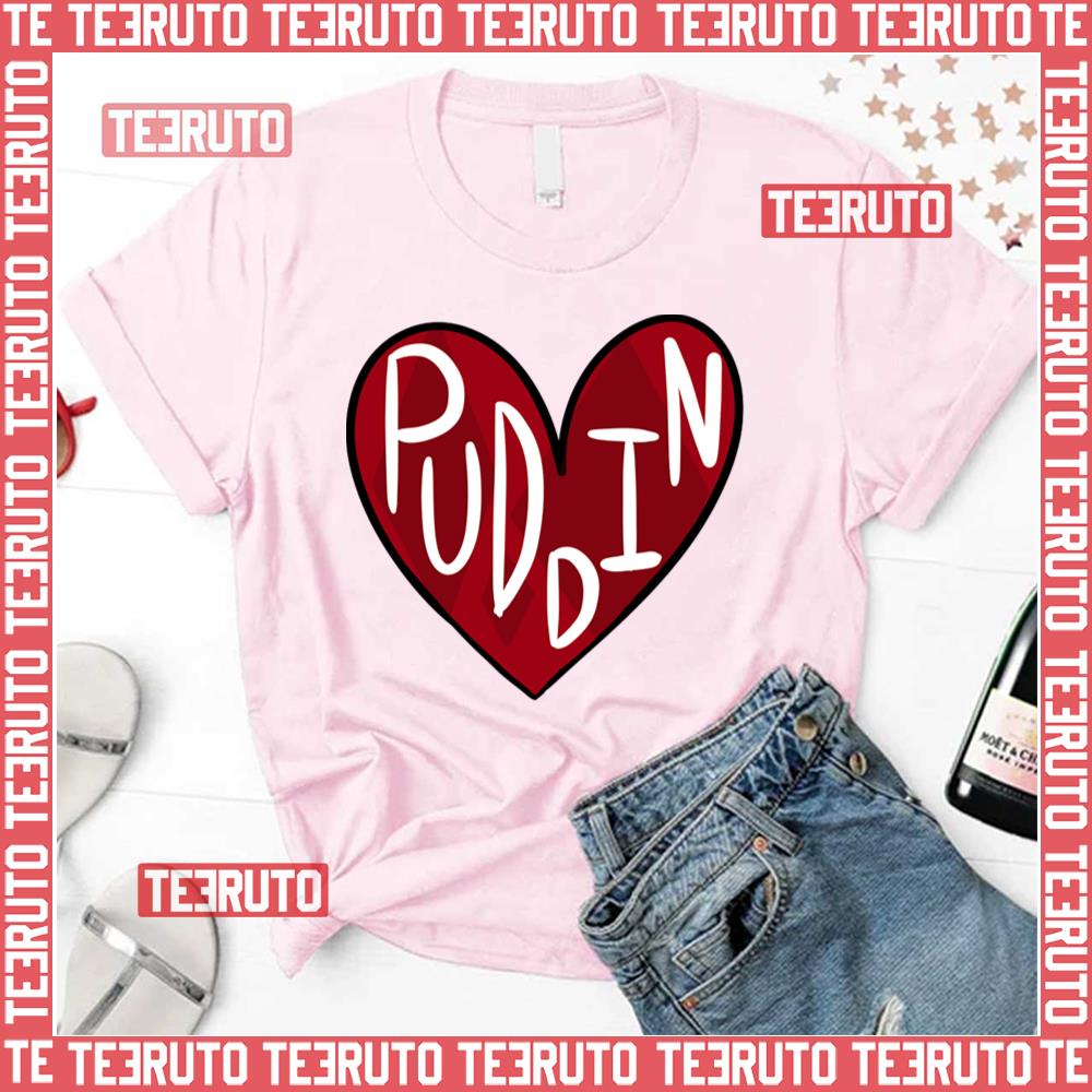 Puddin Heart Harley Quinn Unisex T-Shirt