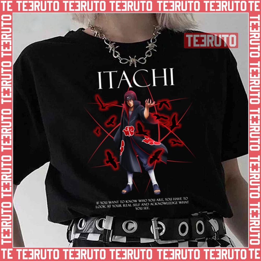 Ravens Itachi Uchiha Naruto Shippuden Unisex T-Shirt