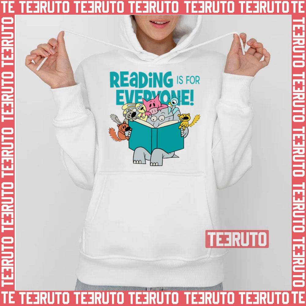 Reading Is For Every One Elephant And Piggie Unisex T-Shirt