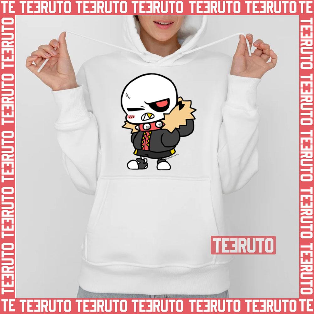 Red Sans Chibi Angry Undertale Unisex T-Shirt