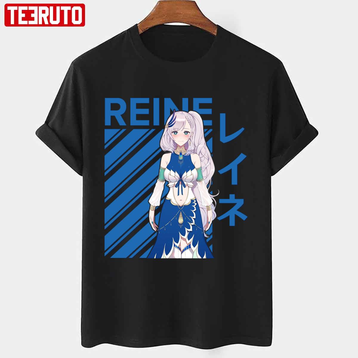 Reine Pavolia Reine Hololive Japanese Typo Unisex T-shirt