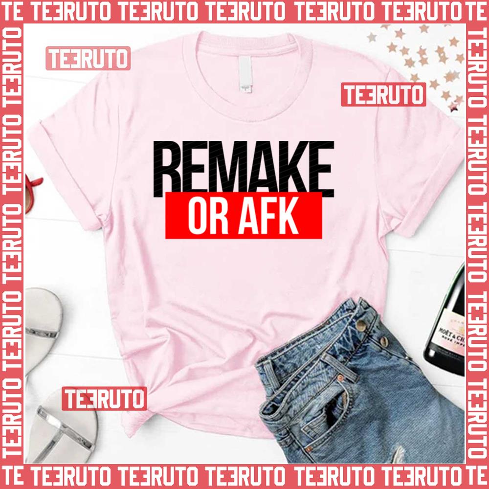 Remake Or Afk Logo Unisex T-Shirt