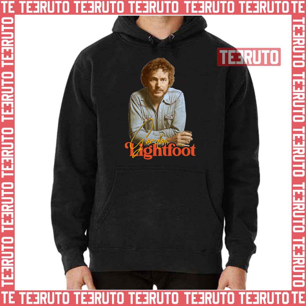 Retro Folk Rock Icon Music Gordon Lightfoot Unisex T-Shirt
