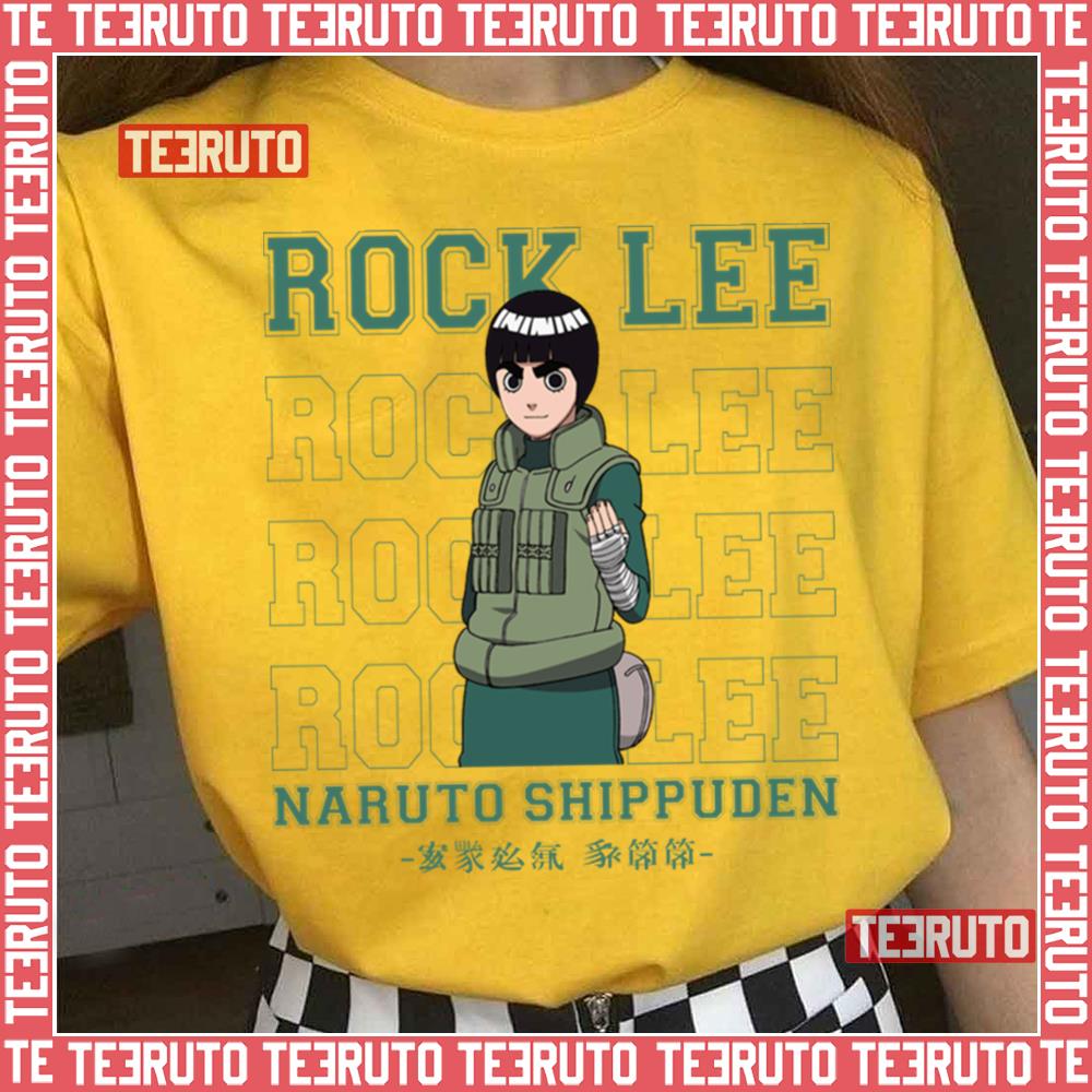 Rock Lee Green Guy Naruto Shippuden Unisex T-Shirt