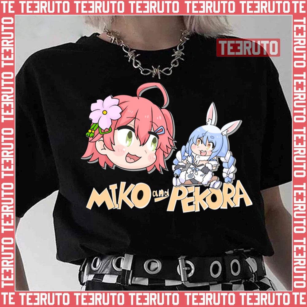 Sakura Miko And Usada Pekora Hololive Unisex T-Shirt