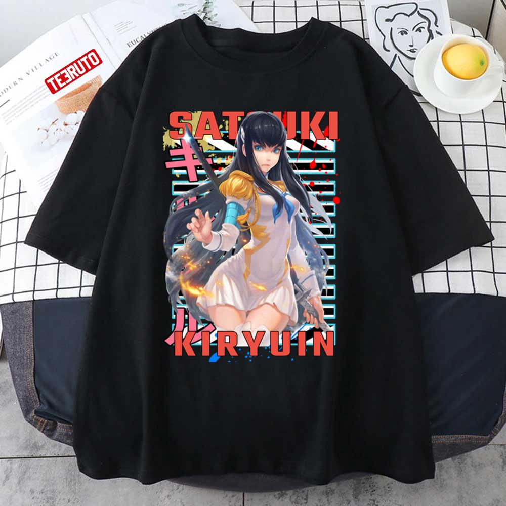 Samazing Fanartatsuki Kiryuin Kill La Kill Kiru Ra Kiru Urban Anime Manga Unisex T-shirt