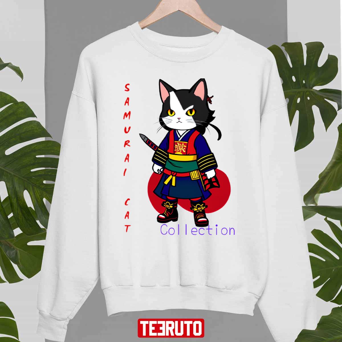 Samurai Cats Collection Unisex T-Shirt